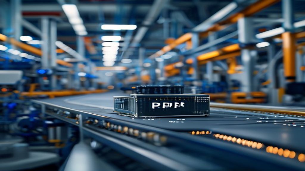 Manufacturing plant using an ERP system to streamline production, inventory, and reporting.