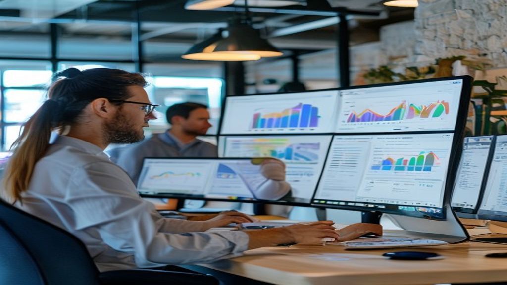 A user-friendly dashboard displaying organized customer data and analytics in a reliable CRM software