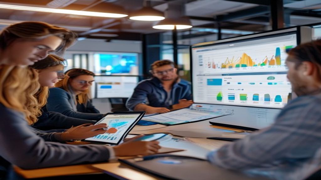 A user-friendly dashboard displaying organized customer data and analytics from a top‑rated CRM system