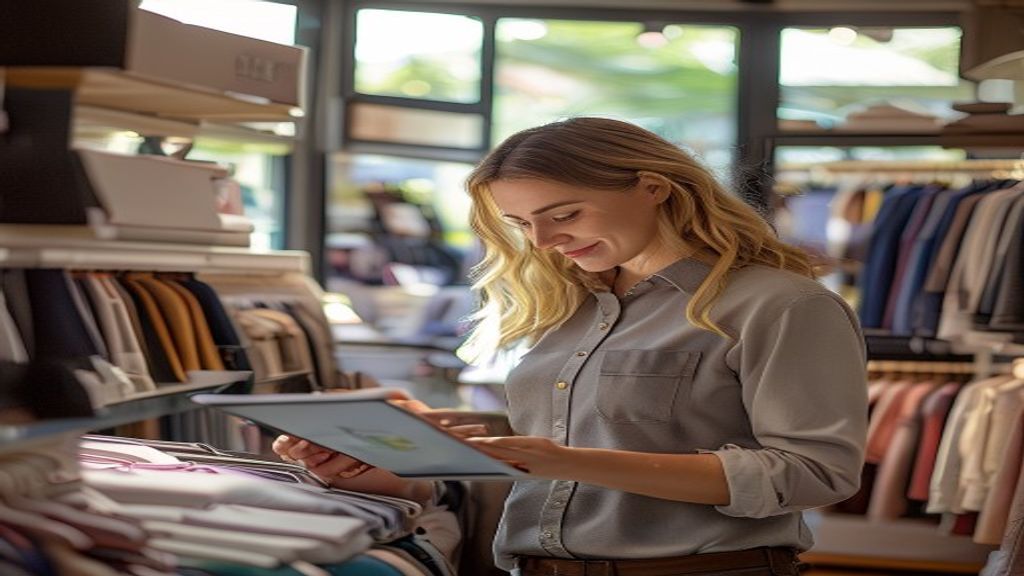 Dashboard view of inventory management software helping small businesses track stock levels and reorder alerts