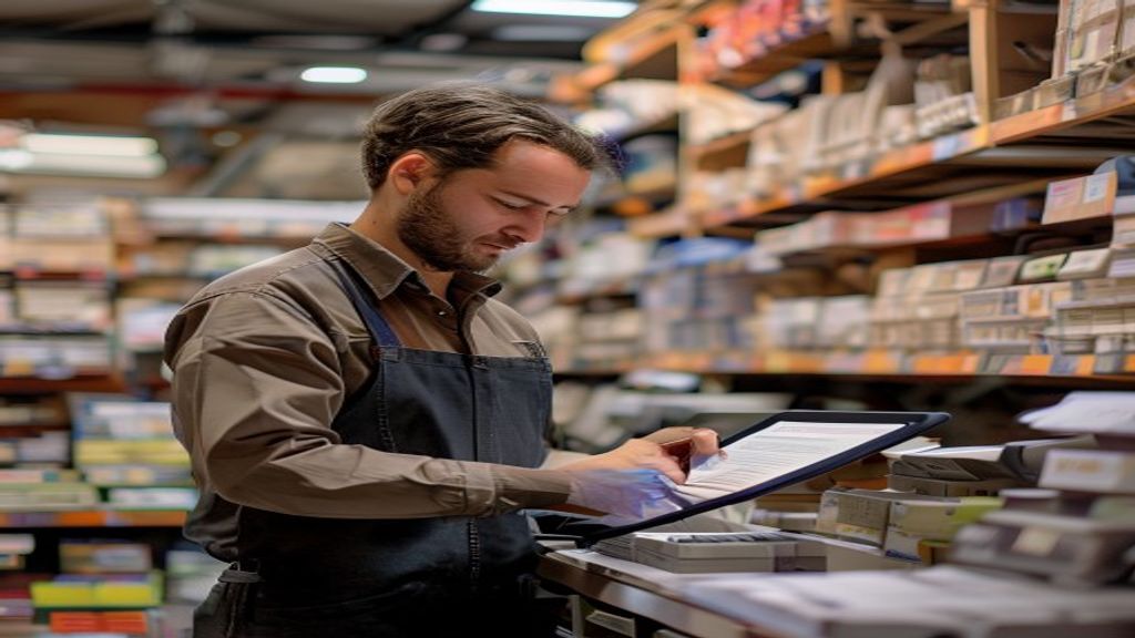 Dashboard view of inventory software helping small businesses track stock, orders, and sales in real time