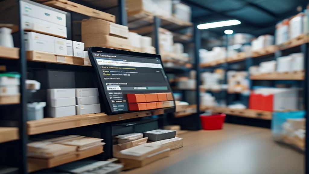 Dashboard view of inventory tracking software designed for small business efficiency and real‑time stock management.