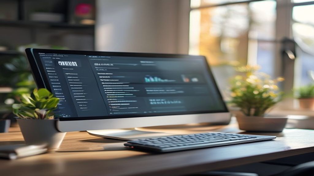 Dashboard view of an online accounting software tailored for small business financial management