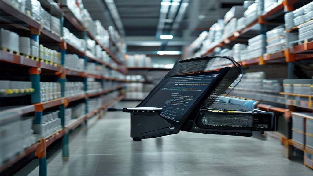 Stock control software dashboard for small business inventory management