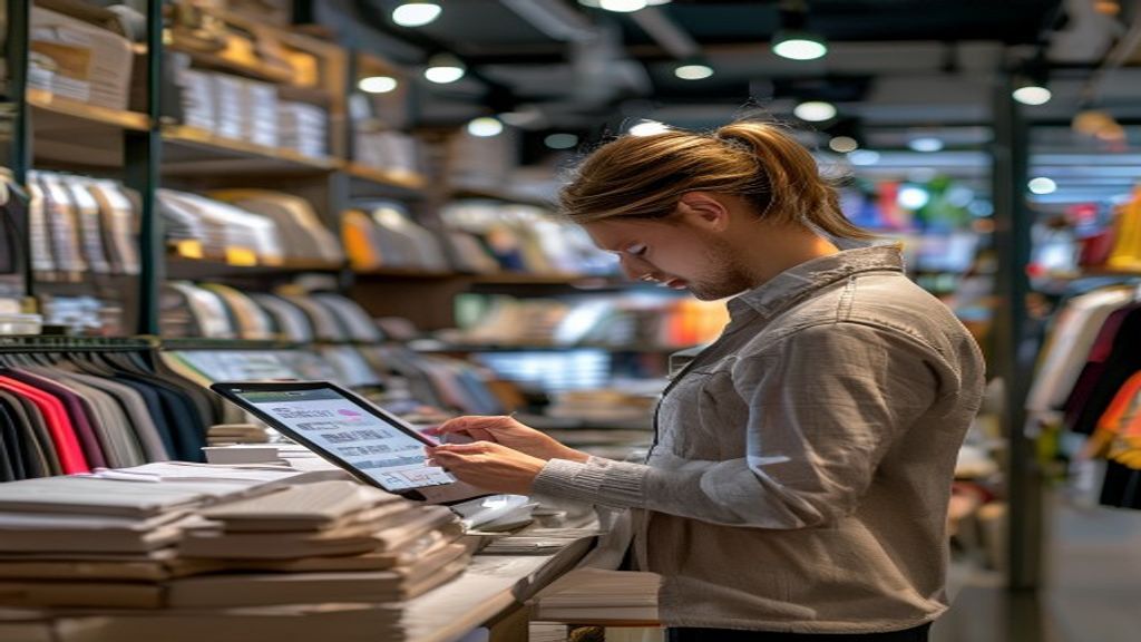 User-friendly stock management software helping small businesses track inventory efficiently.