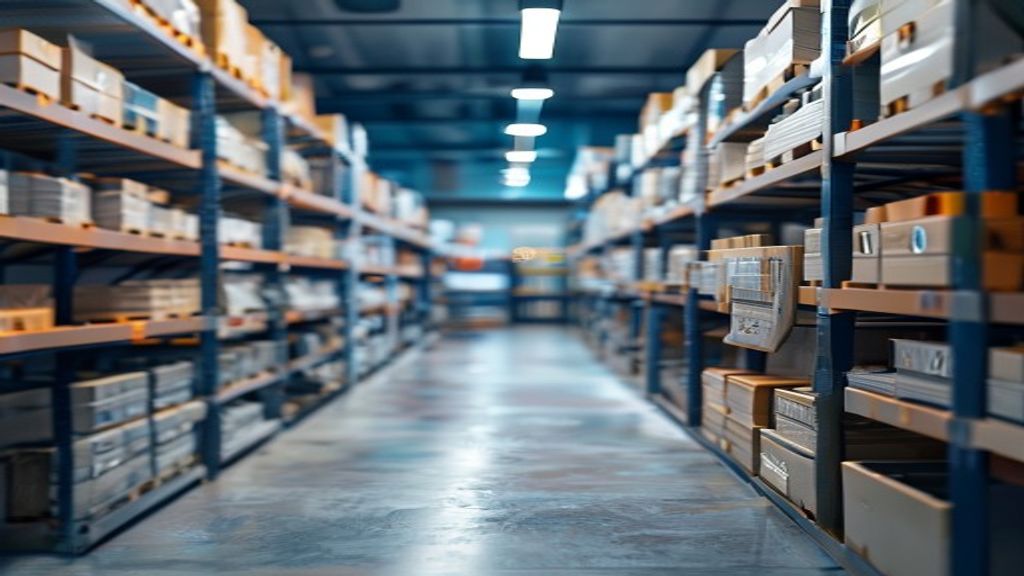 Small business stock management system with inventory tracking and control dashboard