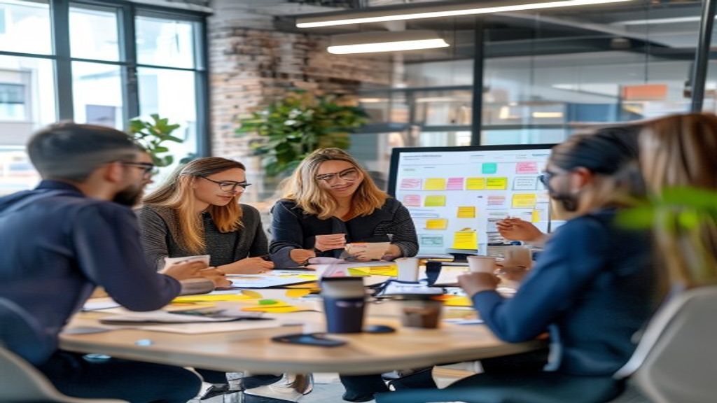 A modern task management dashboard displaying prioritized projects, deadlines, and team assignments.