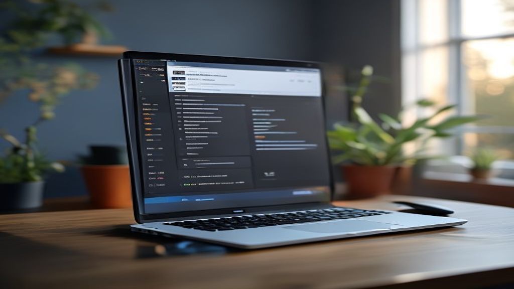 A sleek online task manager dashboard showing organized to‑do lists, priority flags, and progress bars