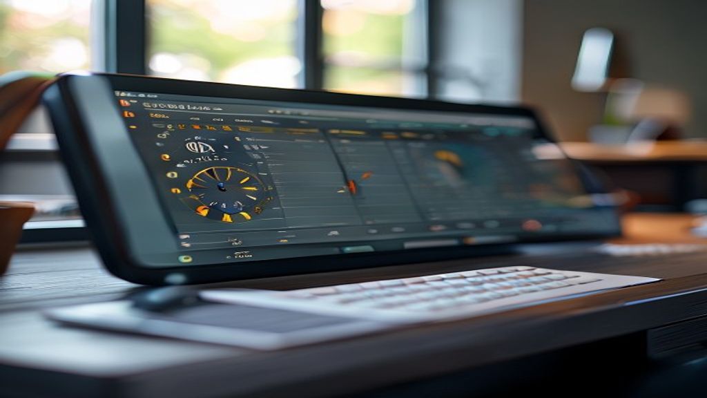 Dashboard view of time recording software tracking employee hours and project tasks
